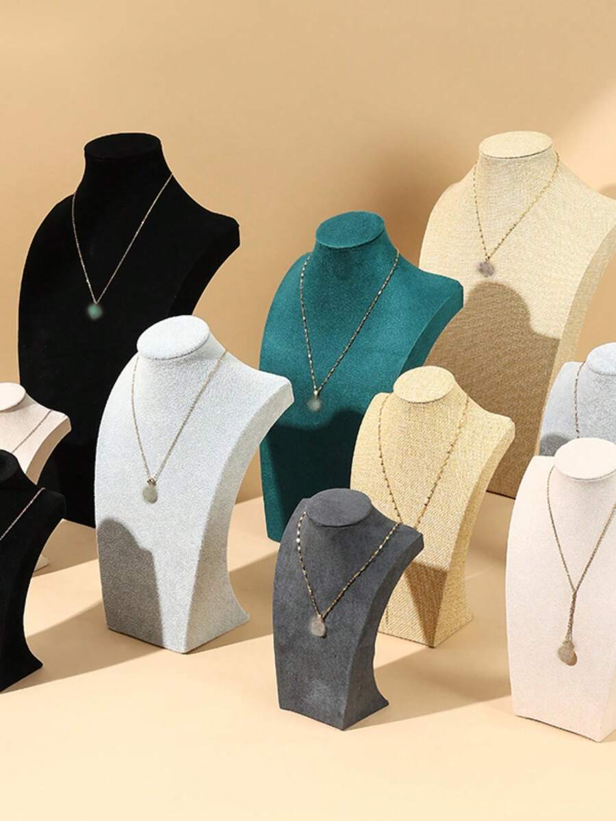 1 Giá đỡ trưng bày dây chuyền, giá đựng trang sức hình chữ H dùng cho mặt dây chuyền. - Nhiều màu - Xem 1