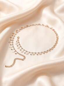 1件优雅蝴蝶吊坠项链，女士奢华长项链，百搭迷人饰品 - 一條項鍊 - 查看 4