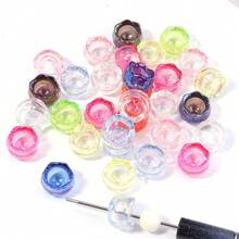 10pcs Acrylic Plated Transparent Lily Of The Valley Jellyfish Wind Chime Pendant, For Making Phone Chains, Bag Charms, DIY Handmade Jewelry Accessories - Lily Of the Valley Cover - View 6