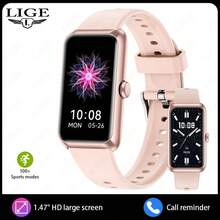 LIGE New Smart Watch With Over 100 Sports Modes, Smart Voice Calls, Calorie Counting, Period Reminder, Photo Timing, Weather Forecast And Other Functions, Fashionable For Both Women And Men - View 12