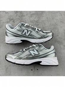 Giày chạy bộ New Balance dòng 740 Retro, hàng mới về mùa Xuân 2026, giày thể thao thường ngày, giày sneaker đôi unisex U740WN2 - trắng - Xem 7