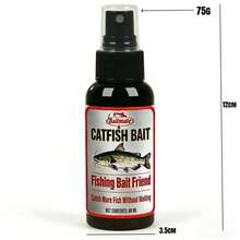 Aditivo potenciador para el pez gato, extracto líquido de gusano de sangre como atrayente, esencial para la pesca en aguas salvajes y en estanques - Negro - Ver 10