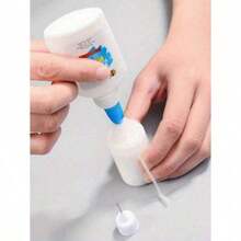 1/3Pcs 30ml Empty Glue Bottle With Needle Precision Tip Applicator Bottle, Refillable, Liquid Dispensing Bottle Drip Bottle, Easy-Squeeze Applicator For Paper Quilling DIY Craft School - 無色 - 查看 5