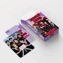 Laser Photo Cards, K-Pop Group Self-Shot Celebrity Photo Cards, Fan Merchandise LOMO Cards - Multicolor - View 4