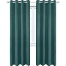 Pink Chenille Velvet Blackout Curtain 1 Panel, 132 X 213cm Premium Soft & Durable Thermal Insulated Window Drapes, High-Density Noise Reduction & Soundproofing Fabric, Total Light Blocking For Bedroom, Living Room & Office, Luxurious Plush Texture With Excellent Drape, Easy To Hang & Maintain, Elegant Pink Hue Perfect For Modern & Cozy Home Decor - 灰色 - 查看 6