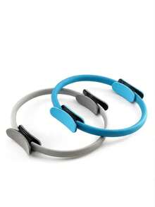 升级版普拉提圈健身器，轻便耐用，泡沫软垫手柄，灵活的阻力训练器材，可用于锻炼手臂、大腿、腿部和核心肌群。 - 彩色 - 查看 7