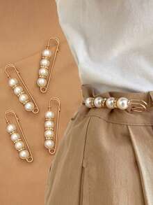 2/5pcs Invisible Waist Clips, Non-Slip Unisex Accessories - Multicolor - View 9