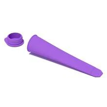 1/2/3/4/6件装可重复使用硅胶冰棒模具，带盖冰棒制作器，可用于制作冰棒、酸奶冰棒、果冻，厨房工具配件 - 彩色 - 查看 13