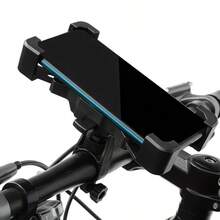 Giá đỡ điện thoại xe đạp PVC chịu lực cao (có giá đỡ GPS) - Lắp đặt dễ dàng, xoay 360°, chắc chắn, phù hợp cho xe đạp điện, xe máy, xe đạp leo núi, rảnh tay, tương thích với điện thoại thông minh và máy tính bảng, màu đen, tương thích với nhiều loại xe, cấu trúc chắc chắn, phụ kiện xe máy, phụ kiện xe đạp, phụ kiện xe đạp - Nhiều màu - Xem 2