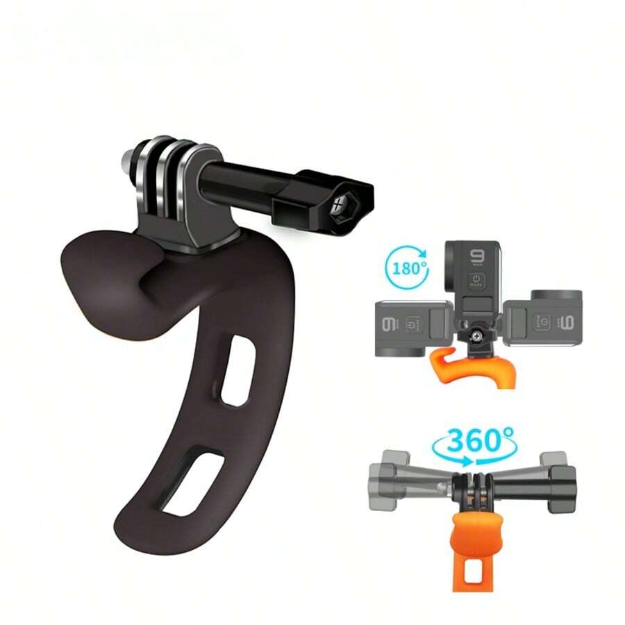 Chân đế silicon điều chỉnh được, chân đế mini linh hoạt phù hợp cho APEMAN và các loại camera hành động khác. - Xem 1
