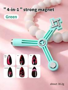 annies 四合一猫眼磁性美甲棒，磁力增强5倍，适用于凝胶指甲油，轻松打造星形/花朵/曲线效果 - 彩色 - 查看 11