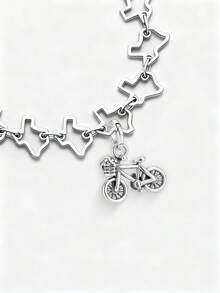 1 chiếc mặt dây chuyền hình thỏ hoa mùa xuân bằng bạc sterling 925 đơn giản và độc đáo, mặt dây chuyền tự làm hình thỏ, trang sức tinh tế làm quà tặng cho phụ nữ hoặc nam giới. - tập trung - Xem 6