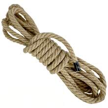 4mm X 100m/Rollo Cuerda de cáñamo a granel - Cuerda de cáñamo amarilla, adecuada para regalos de fiesta de Navidad, decoración del hogar, embalaje de regalos y coronas de carnaval - Multicolor - Ver 21