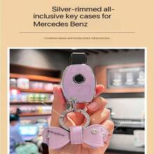 Funda protectora de TPU para llave remota de coche adecuada para CLS CLA GL R SLK AMG A B C S-Class - A - Ver 9