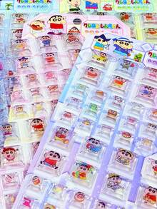 Bộ sưu tập sticker 3D hình hoạt hình dễ thương mới, quà tặng phụ kiện | Thích hợp cho điện thoại, laptop, cốc và nghệ thuật dán sticker | Bề mặt mịn, nhựa cao cấp, sticker thủ công, tự dính, dành cho người yêu thích văn phòng phẩm và người đam mê DIY. - Nhiều màu - Xem 9