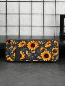 Accesorios de la consola de juegos Switch2 (2025), Funda protectora con estampado de flores margaritas, compatible con Switch2/Switch NS/Switch OLED/Lite, compatible con accesorios de consola de juegos Switch/Switch 2, juego completo, bolsa de almacenamiento, funda protectora Switch, mejor regalo compatible con jugadores de Switch - Multicolor - Ver 14