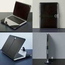 Premium Leather Pro/Air Protective Case - Magnetic Closure Design, Scratch-Resistant, Soft Touch, Slim Professional Fit For Work And Commute - View 7