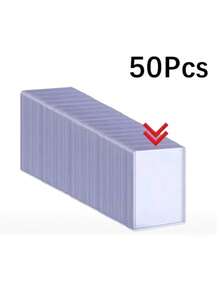 25/50 Pack Game Card Sleeves Protective Covers PVC Hard Plastic Toy Card Sleeves Card Protection Covers Collection Storage Gift 3 Inch X 4 Inch - Multicolor - View 14