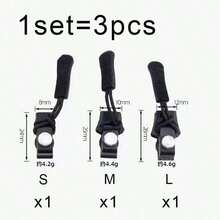 30pcs Zipper Repair Kit, Includes Detachable Zipper Pulls, Suitable For Bags, Jackets, Clothing And Boots, No Tools Required - Multicolor - View 6