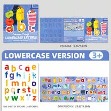 1 set de livre à autocollants à bulles réutilisables et pliables, à coller et décoller sans laisser de trace. Jouet de développement des compétences motrices fines, puzzle éducatif pour enfants, interaction parent-enfant - Multicolore - Voir 16