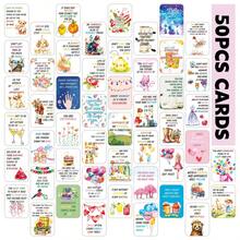 50 Kartu Mini Energi Positif dengan Kutipan Inspiratif Positif, Kartu Kutipan yang Meningkatkan Kepercayaan Diri dan Mendorong Kebaikan, Cocok Sebagai Hadiah untuk Wanita dan Pria - A - View 3