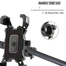 Giá đỡ điện thoại xe đạp PVC chịu lực cao (có giá đỡ GPS) - Lắp đặt dễ dàng, xoay 360°, chắc chắn, phù hợp cho xe đạp điện, xe máy, xe đạp leo núi, rảnh tay, tương thích với điện thoại thông minh và máy tính bảng, màu đen, tương thích với nhiều loại xe, cấu trúc chắc chắn, phụ kiện xe máy, phụ kiện xe đạp, phụ kiện xe đạp - Nhiều màu - Xem 3