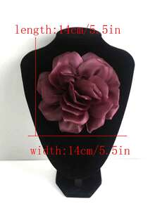 1 pieza/paquete, disponible en varios colores, nueva flor 3D hecha a mano de tela satinada plisada brillante con rayas de brillo, accesorios de ropa DIY, decoraciones para vestidos de novia - A - Ver 15