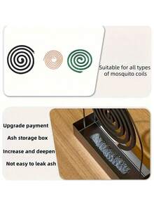 1pc Vintage Bronze Metal Incense Burner, Metal Material Can Be Hung Or Placed With Sandalwood Incense Sticks, Suitable For Living Room, Bedroom Decor, Outdoor Camping Relaxation Aromatherapy Decoration, Perfect Gift For New Year, Valentine's Day, Mother's Day, Father's Day, Graduation, Back To School And Other Holidays - Multicolor - View 7