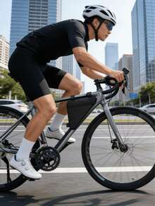 防水快拆自行车三角包，山地车前叉工具包，骑行收纳袋，户外骑行装备，露营旅行运动包，自行车配件 - 黑色 - 查看 7