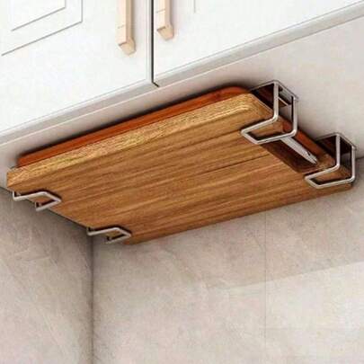 2/4pcs Sponge Holder Set - No Drill Wall Mounted Storage Rack For Sponges, Cloths And Wet Wipes - Modern Design, Back To School Essential