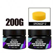Kit de Limpeza e Manutenção de Carro Tudo em Um - Composto de Reparo de Arranhões, Polimento de Plástico e Revestimento Nano com Aplicador de Esponja - Reparo de Carroceria, Remoção de Amassados, Proteção de Branqueamento de Pneus - Cera de Restauração de Carro, Produtos de Polimento de Carro, Removedor de Ferrugem de Carro, Kit de Reparo Anti-Ferrugem de Carro, Cera de Reparo de Arranhões de Carro, Spray Removedor de Arranhões de Carro, Polimento de Carro, Polimento de Rodas de Carro, Composto de Polimento de Carro para Remoção de Arranhões, Politriz de Carro para Remoção de Arranhões - capacidade - Visão 17