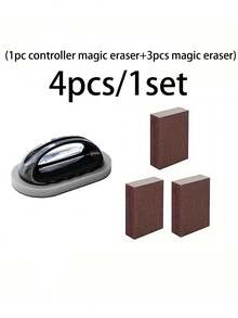 Bộ cọ rửa bằng mút mờ ma thuật 6 món/4 món - Có tay cầm - Chức năng làm sạch và loại bỏ rỉ sét mạnh mẽ, thích hợp cho nhà bếp, phòng tắm và vệ sinh nhà cửa, rửa chén bát và nấu nướng, khăn lau mút mờ, khăn lau ma thuật, cọ vệ sinh nồi hơi nhà bếp, cọ khử trùng, đồ dùng nhà bếp, phụ kiện nhà bếp, đồ dùng phòng tắm, dụng cụ vệ sinh, dụng cụ nhà bếp thiết yếu cho gia đình, quà tặng hoàn hảo cho phụ nữ, nam giới, mẹ và cha. - Nhiều màu - Xem 11