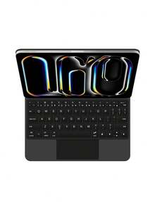 Funda con teclado para iPad Pro 11"/13" M5 M4 2025/2024, A2836 A2837 A3006 A3357 A3358 A3359 A3007 A3360 Modelos, Funda con teclado inalámbrico magnético inteligente con retroiluminación y multitáctil - Ver 37