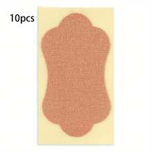 10pcs Non-Woven Armpit Sweat Pads, Unisex Disposable Thin Invisible Universal Fit Breathable Underarm Odor Control Stickers - Multicolor - View 12