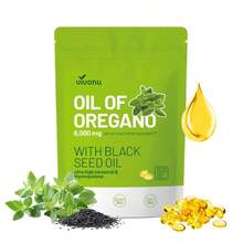 Oil Of Oregano With Black Seed Oil 300 Capsules | Natural Antioxidants | Nutritional Support | Highly Effective Botanicals Dietary Healthcare Supplement - 170g - 查看 9