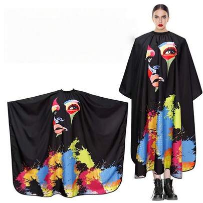 1pc Professional Hairstylist Exclusive Fashion Haircutting Cape, New Design For Women, Waterproof Adjustable Hair Salon Apron (Gift For Her/Him/Romantic/Couple/Valentine's Day/Back To School/Travel Essential/Women's Hair Accessories/Comb/Hairstyling Tools/Hairdryer/Hair/Hairstylist/Salon Products/Hairdryer/Hair/Accessories/Salon Products/Hairstyling Tools)