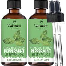 Vailonliss 清凉薄荷精油 100ml，适用于头发和头皮护理、香薰扩香、按摩、护肤和驱蚊 - 薄荷 - 查看 12