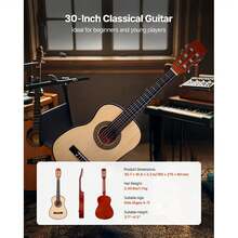 Guitares - 780 mm (Naturel) - Voir 6