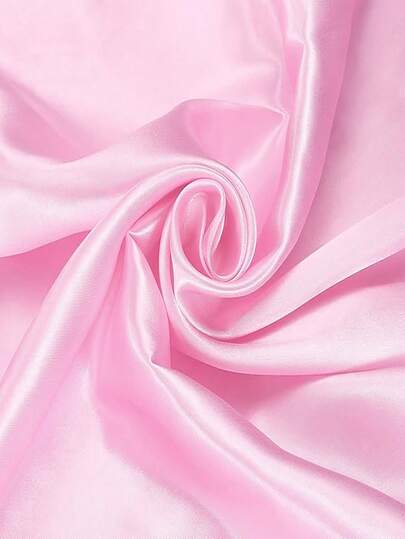 1 mảnh vải satin trơn mượt, chất liệu giả lụa, mịn và mềm mại, thích hợp để làm phụ kiện tóc, trang trí đám cưới, đồ thủ công, rèm cửa, khăn trải bàn, vải may quần áo.