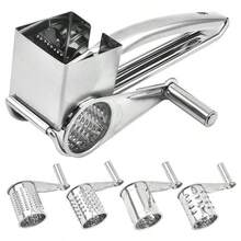 1 Set Of Stainless Steel Screwdrivers - Manual Rotating Cheese Chipper, Stainless Steel Cheese Slicer, Hand Cranked Rotating Cheese Slicer, Kitchen Cheese Slicer, Household Multifunctional Kitchen Good Items, Suitable For Both Home And Dining Rooms - Multicolor - View 11