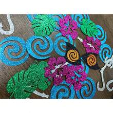 200Pcs  Moana Birthday Confetti Moana Table Confetti Decorations For Moana Hawaiian Theme  Shower Birthday Table Decorations - Multicolor - View 6