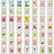 50 miếng dán hình hoạt hình dùng trang trí laptop, sổ lưu niệm, hành lý, đồ tự làm, quà tặng sáng tạo. - 1 Set - Xem 12