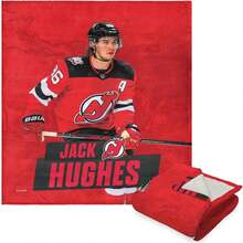 Northwest NHL Unisex-Adult Silk Touch Sherpa Throw Blanket.Jpg - White - View 2