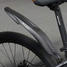 20-24 Inch Adjustable Bicycle Mudguard, Universal Quick Release Bike Fender, Thick & Wide Fit For Bicycle/E-Bike/Mountain Bike, Splash-Proof & Dust-Proof - Multicolor - View 2