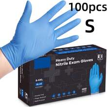 100pcs Per Pack, Available In Deep Pink And Light Purple. Disposable Nitrile Gloves. Sizes: S, M, L, XL. Durable, Waterproof, And Thickened, Suitable For Household Cleaning. Also Applicable For Kitchen, Bathroom, Cleaning, Tattooing, Beauty Care, Hair Coloring, Pet Care, Beauty Salon, Cleaning Supplies, Kitchen Essentials, Etc. New In 2026 Essential Cleaning Tools - 100pcs - 查看 16