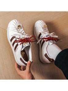Adidas Originals男鞋女鞋2026新款SUPERSTAR II經典貝殼頭板鞋低筒休閒鞋小白鞋KJ6293 - 白色 - 查看 6