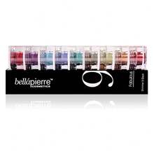 Envie Bella Mineral Shimmer Powder 9 Stack - Multi Layer Makeup Pigment Set - Multicolor - View 1