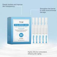Hoygi 8D Hyaluronic Acid Anti-Aging Restore Serum Set (1.5mL*15 = 22.5mL) | Peptides & Fullerenes Infused Face Ampoules | Deeply Nourishes, Firms Wrinkles, Brightens Skin Tone & Strengthens Skin Barrier | Hydrating Formula Boosts Elasticity, Reduces Fine Lines & Restores Youthful Radiance | Gentle For All Skin Types, Ideal For Daily Skincare Routine - Nước hoa - Xem 7