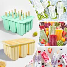 1pc/12 Popsicle Mold, Easy Release Silicone DIY Ice Pop Mold, Ice Cream Mold With Lid, Popsicle Mold - Multicolor - View 5