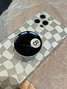 1个草莓/心形/花朵造型手机支架，复古桌面支架，可伸缩手机支架，防摔懒人手机支架，男女通用简约个性3D气囊手机支架 - 彩色 - 查看 3